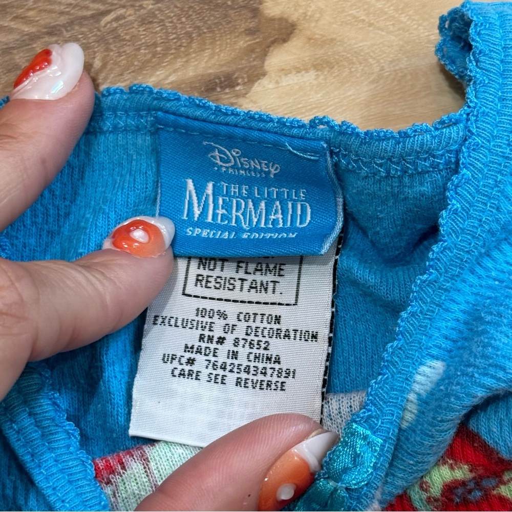 Disney The Little Mermaid Special Edition Blue Apparel - Picture 2 of 4
